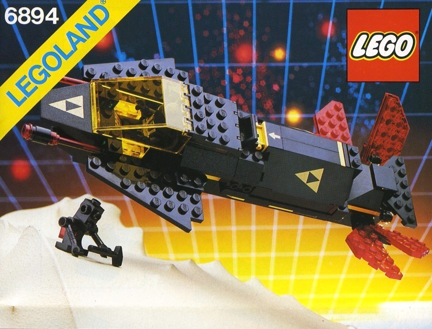 LEGO Classic Space Blacktron 6894 Invader