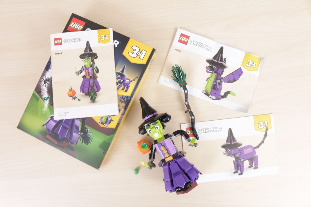 LEGO Creator 3 in 1 40562 Mystic Witch gift with purchase review 9