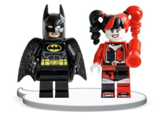 LEGO DC Super Heroes Batman VS Harley Quinn minifigures