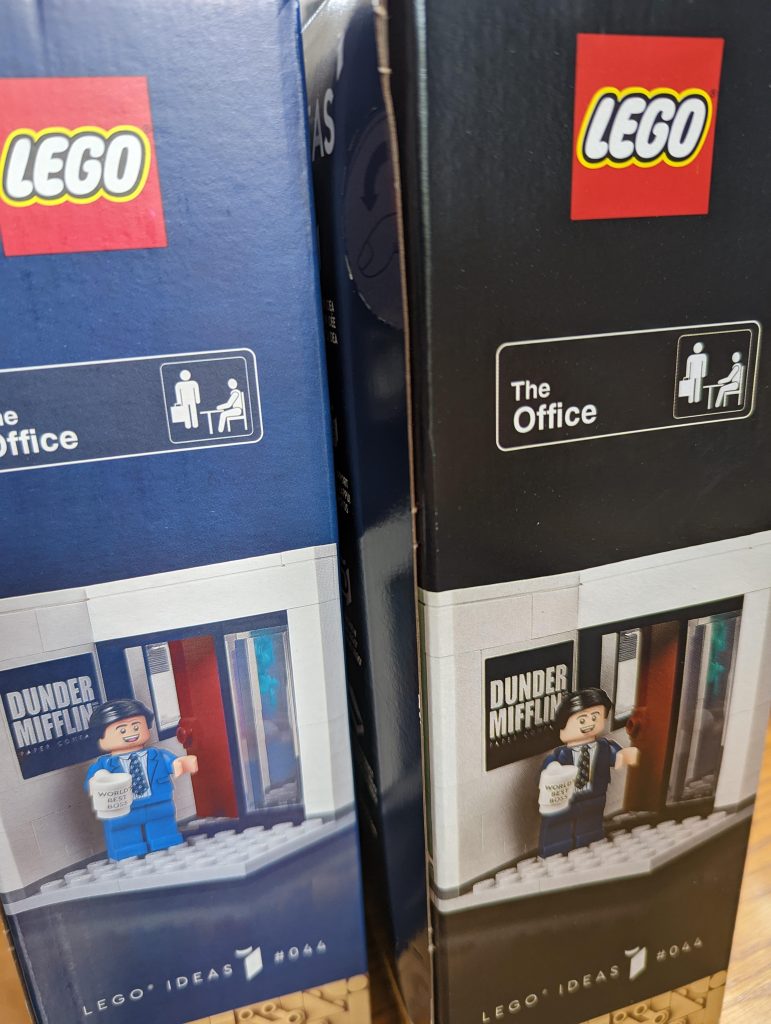LEGO Ideas 21336 The Office misprinted box 2