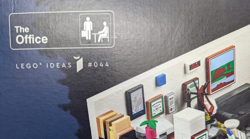LEGO Ideas 21336 La scatola di Office stampata in modo errato è stata mostrata