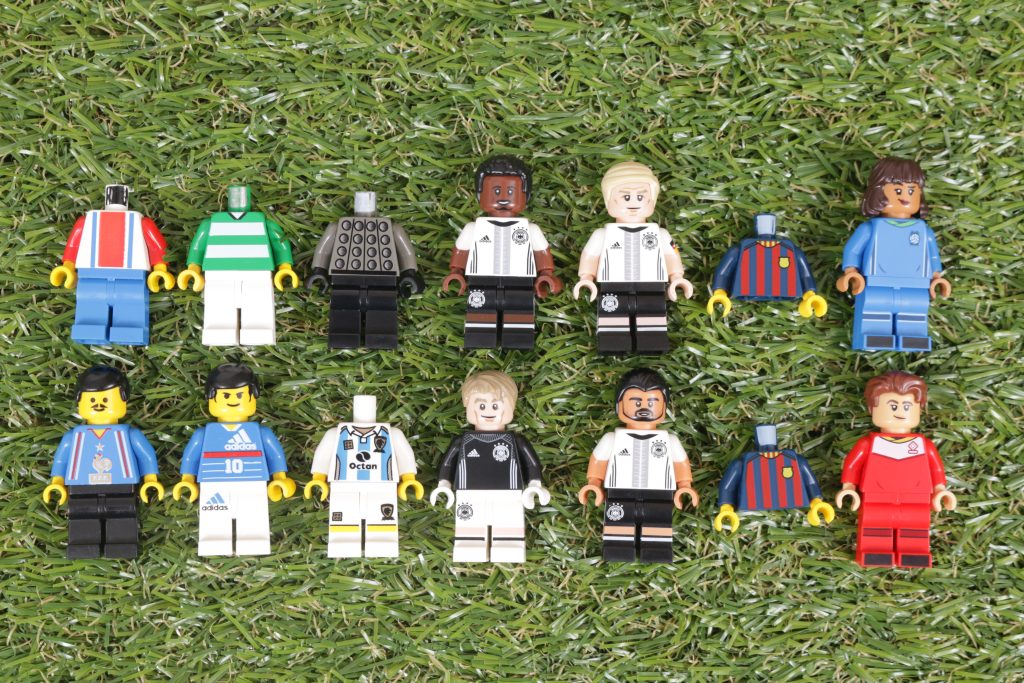  LEGO Jugador de fútbol de minifigura coleccionable