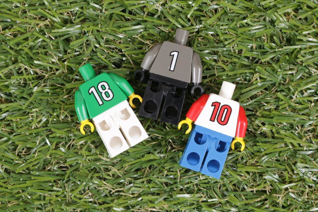 LEGO Ideas 21337 Table Football minifigures and football market comparison 4