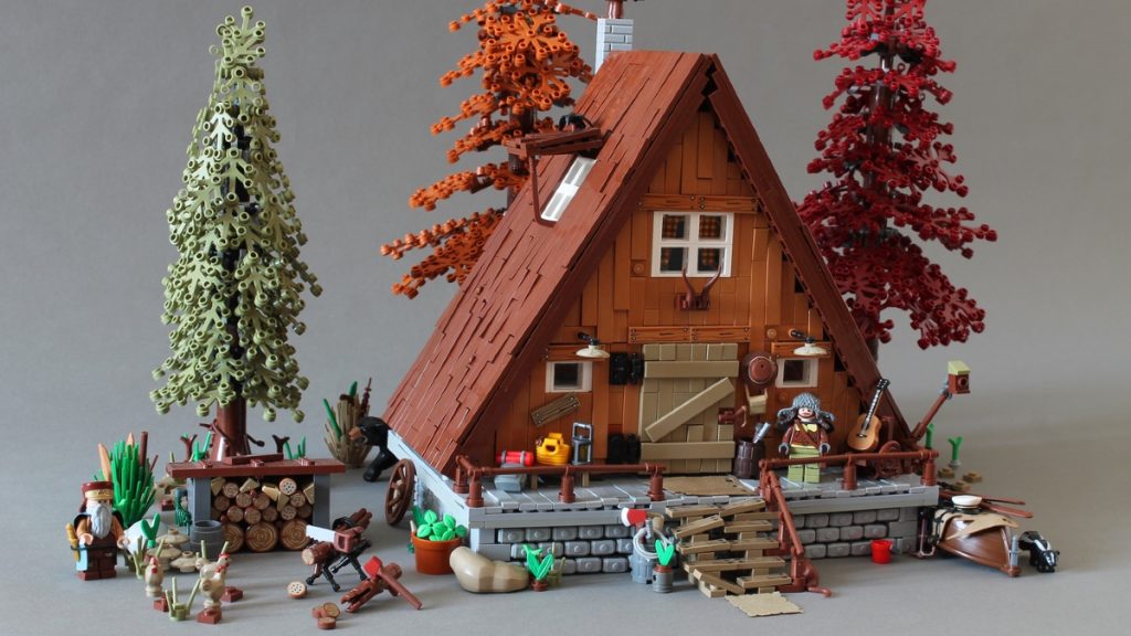 LEGO Ideas A Frame Cabin featured