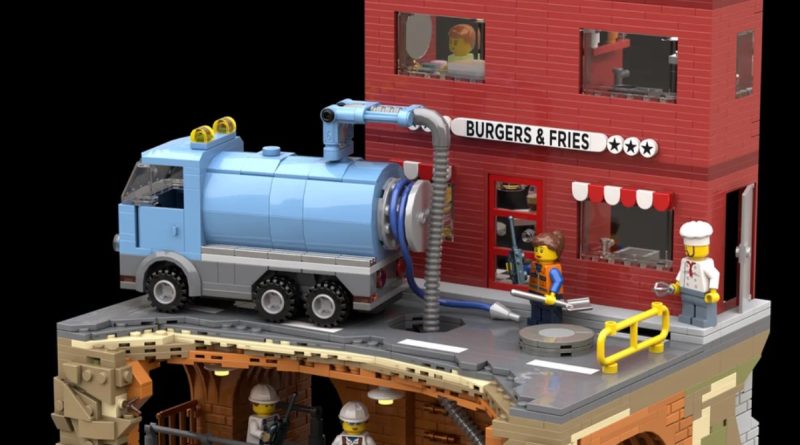 LEGO Ideas Sewer Heroes Fighting the Fatberg featured 2