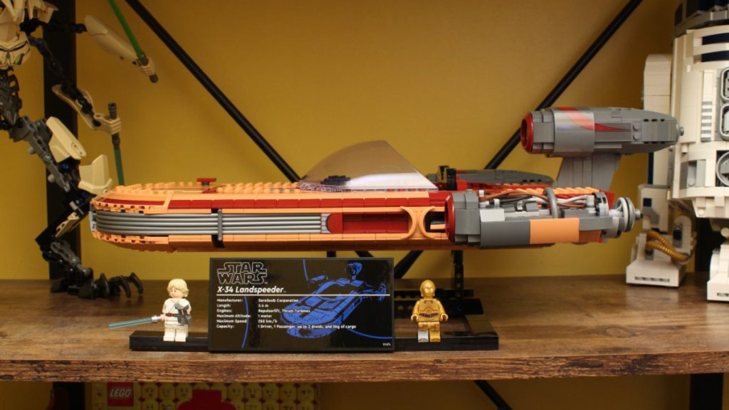 LEGO Star Wars 75341 Luke Skywalkers Landspeeder critique lifestyle featured