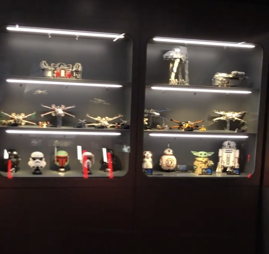 LEGO shares rare glimpse inside its secret Star Wars room