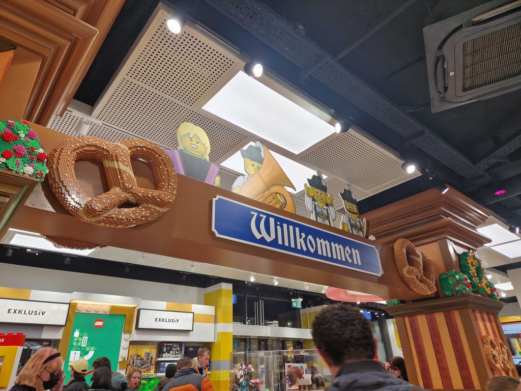 LEGO Store Munich Display