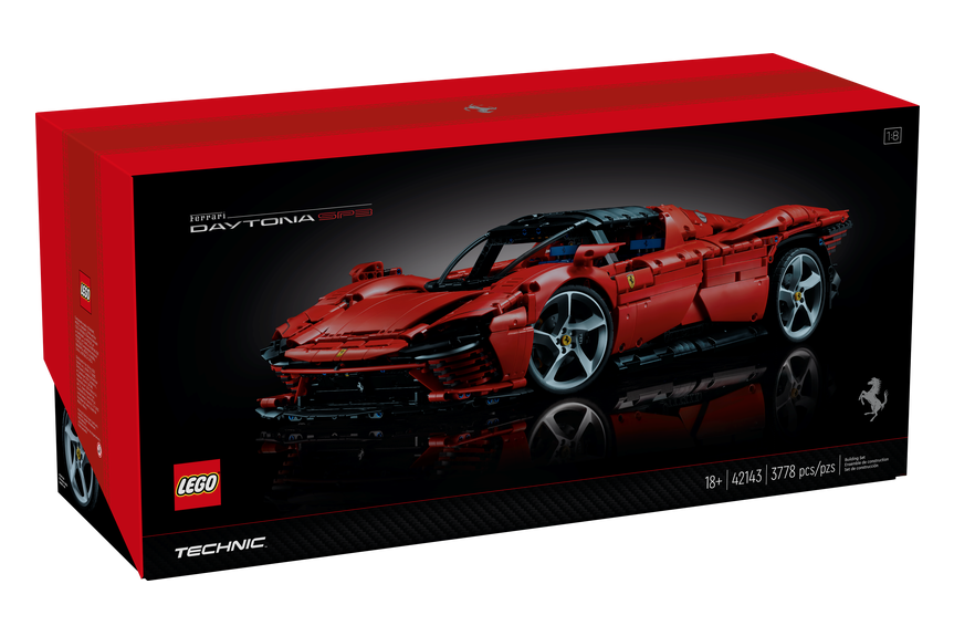 LEGO Technic 42143 Ferrari Daytona SP3 box front