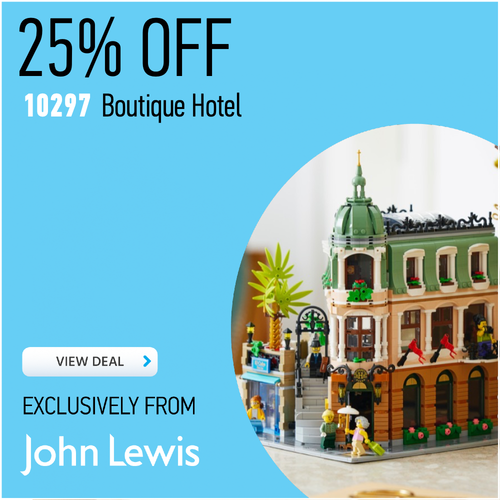 10297 Boutique Hotel John Lewis deal card 25