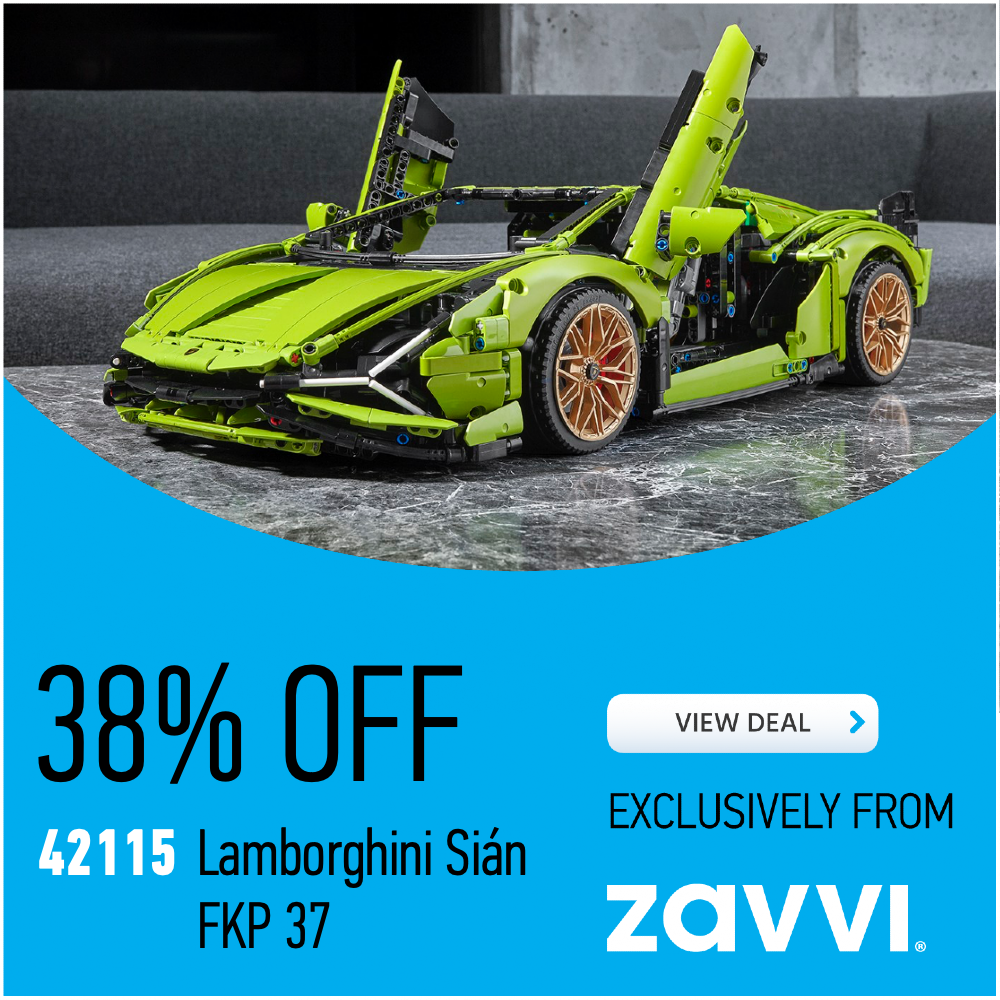 42115 Lamborghini Sian FKP 37 Zavvi deal card 38