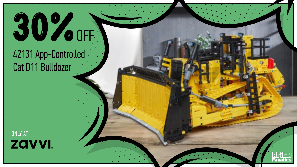 LEGO 42131 Cat D11 Bulldozer Zavvi Singles' Day sale
