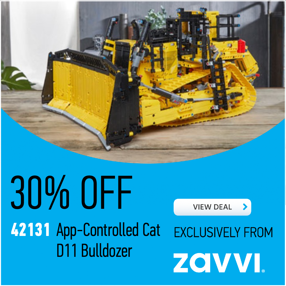 42131 App Controlled Cat D11 Bulldozer Zavvi deal card 30