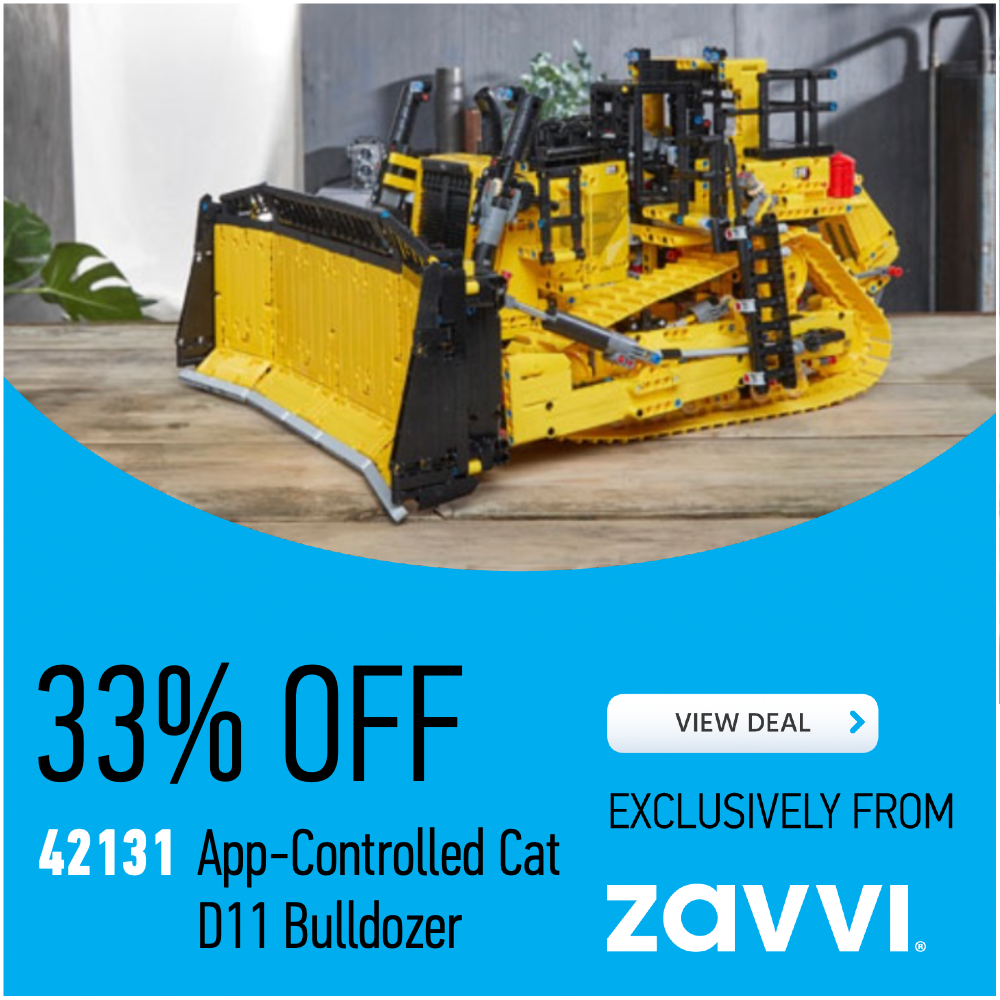 42131 App Controlled Cat D11 Bulldozer Zavvi deal card 33