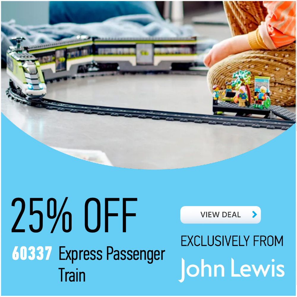 60337 Express Passenger Train John Lewis deal card 25
