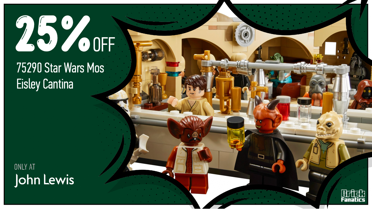 LEGO 75290 Mos Eisley Cantina with huge John Lewis discount