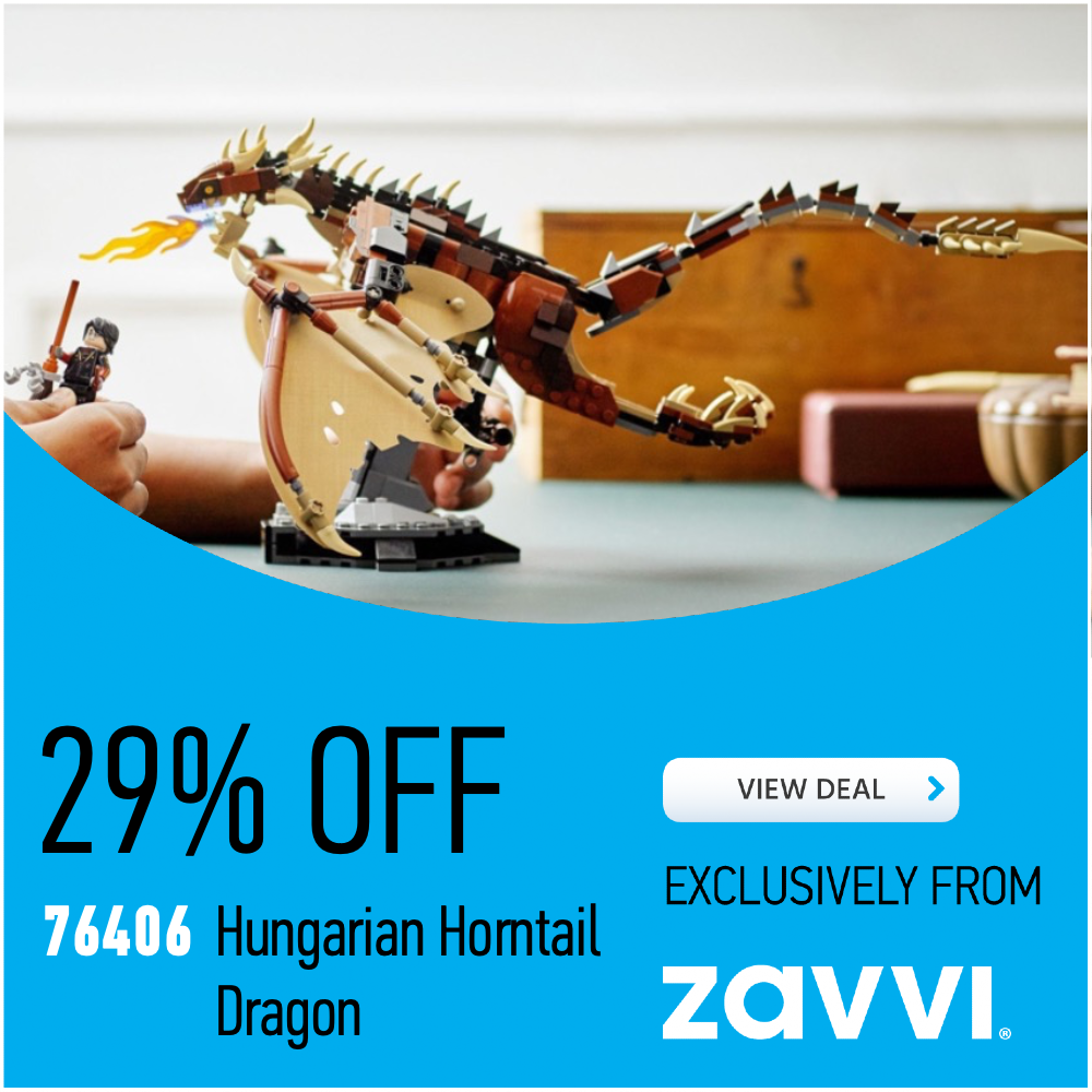 76406 Hungarian Horntail Dragon Zavvi deal card 29