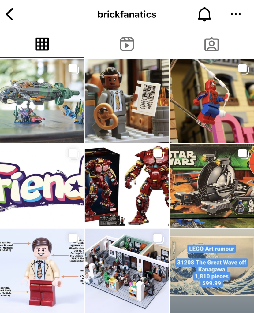 Brick Fanatics Instagram Nov 2022 830x1024