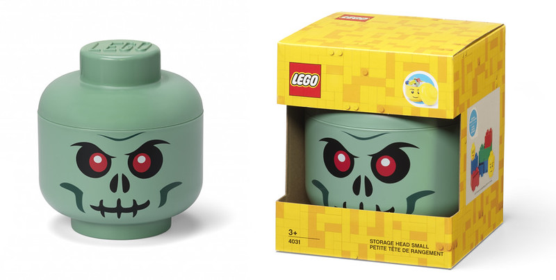 Green Skeleton Storage Head