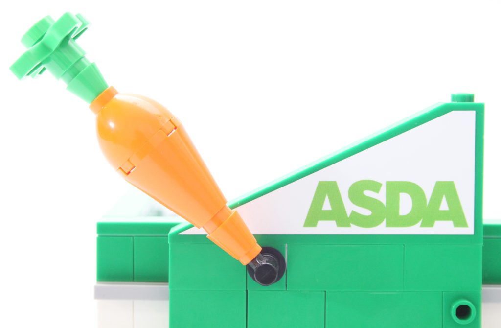 Every difference in LEGO 60347 Grocery Store ASDA edition
