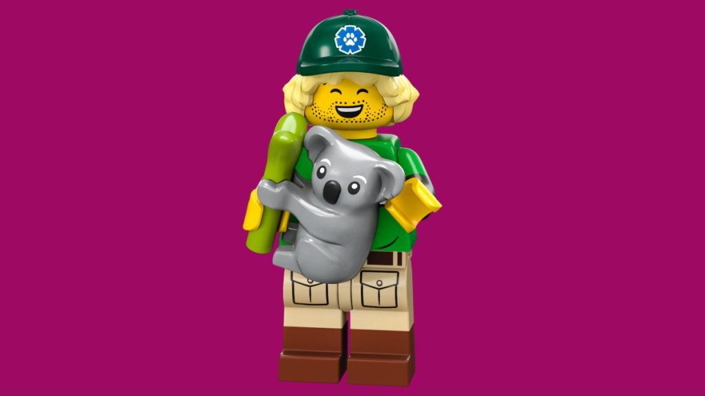 LEGO Collectible Minifigures 71037 Series 24 Conservationist background