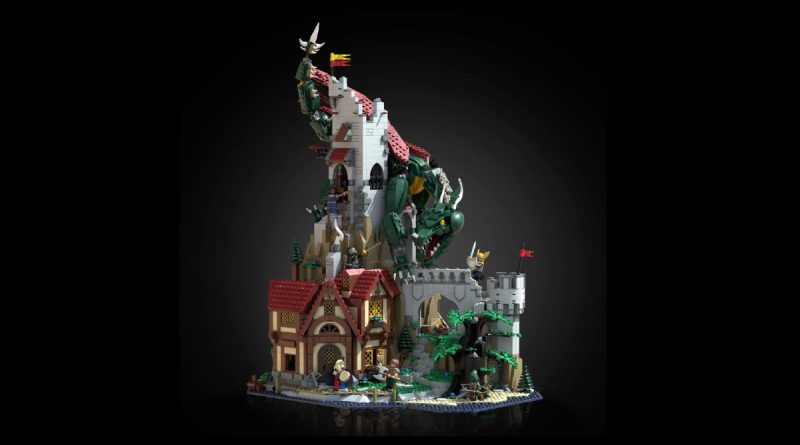 LEGO Ideas Dungeons Dragons Dragons Keep Journeys End featured 2