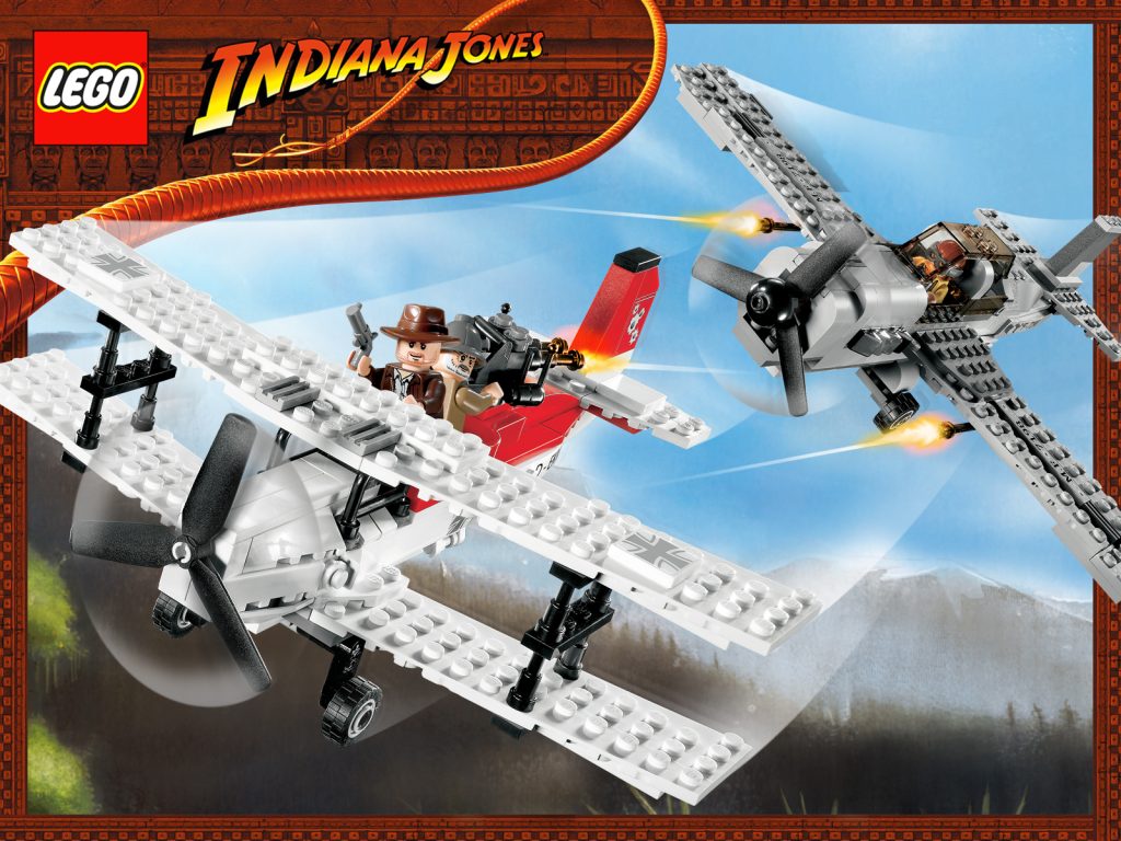 Ataque del avión de combate LEGO Indiana Jones 7198