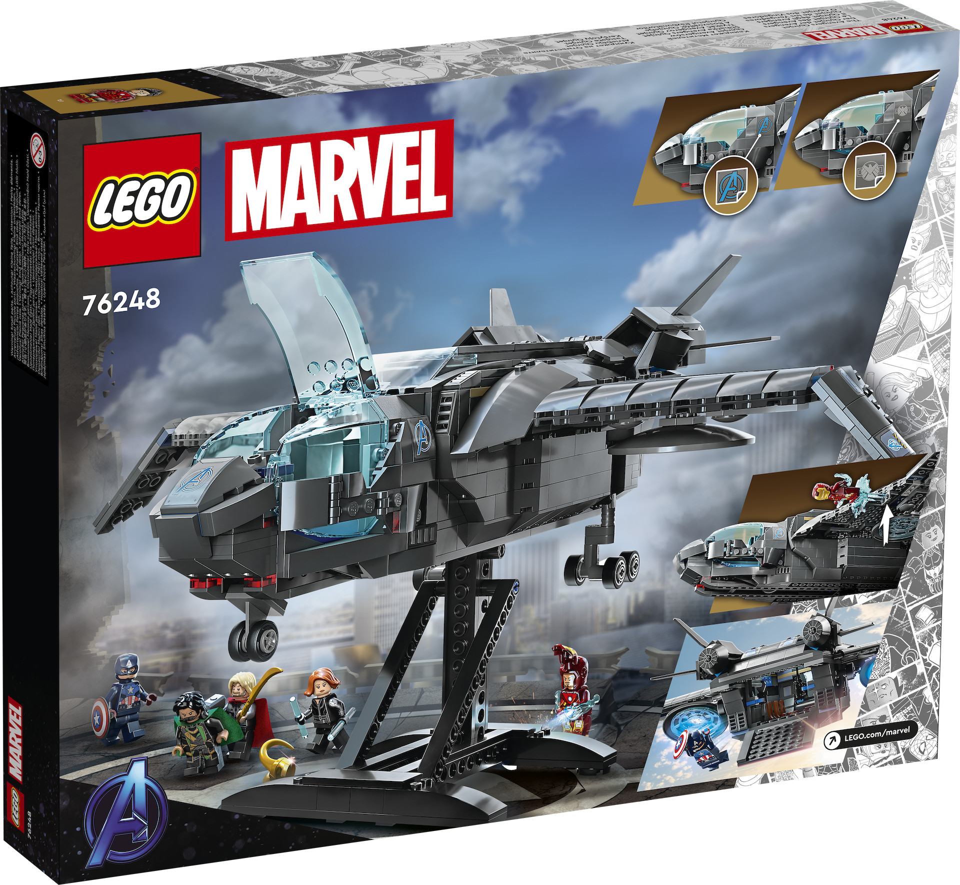 Lego Avengers Cartes à collectionner Série 1 – Marvel (2023) – 1 classeur +  2 boosters de cartes à collectionner + 10 pochettes originales