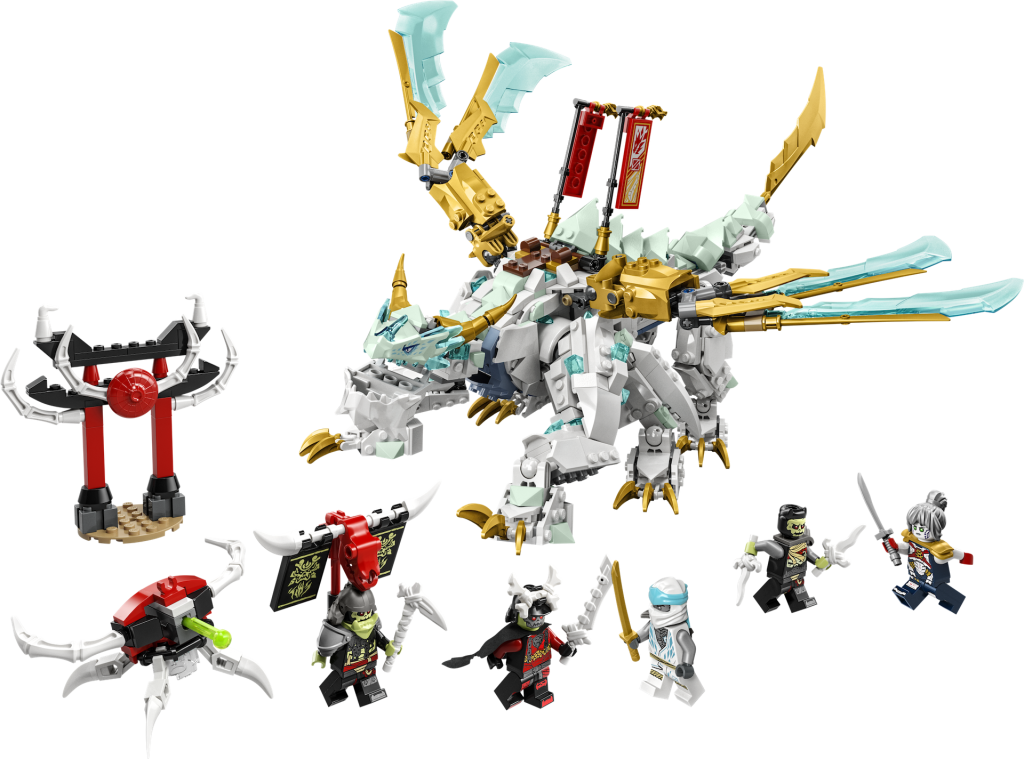 LEGO NINJAGO 71786 Zanes Ice Dragon Creature 3