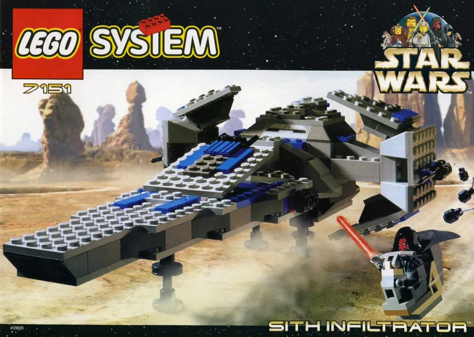 Har bir LEGO Star Wars Sith Infiltrator, 1999 yildan 2024 yilgacha