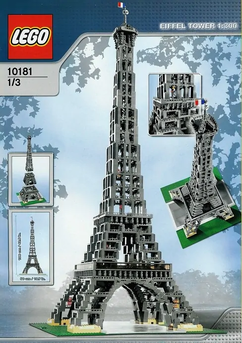 Eiffel tower lego set price online