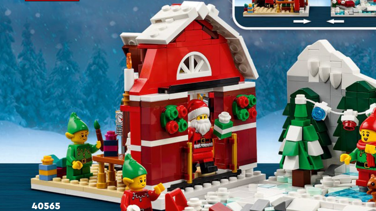 Rivelato il GWP natalizio del laboratorio di Babbo Natale LEGO 40565