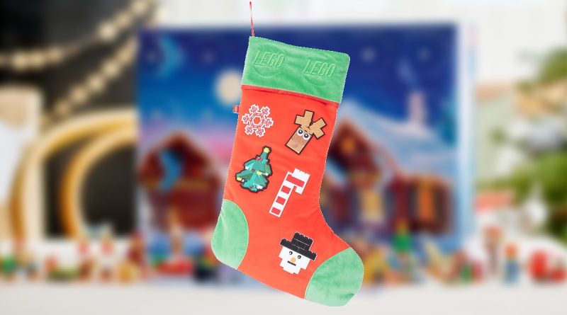 lego 5006357 Stocking – Green Brick advent background featured