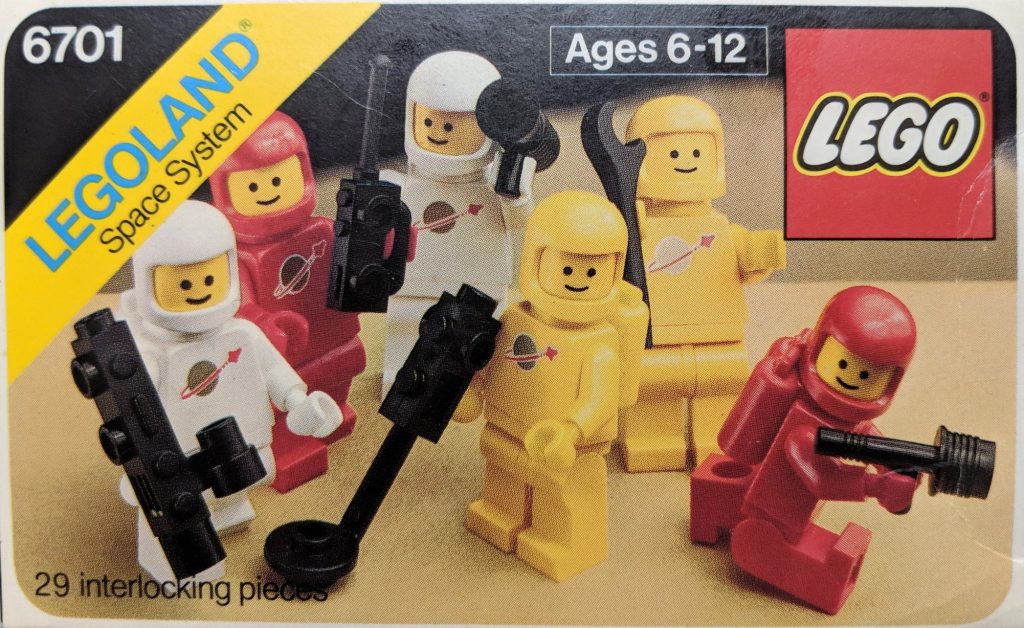 LEGO 6701 Pakiet kosmicznych minifigurek