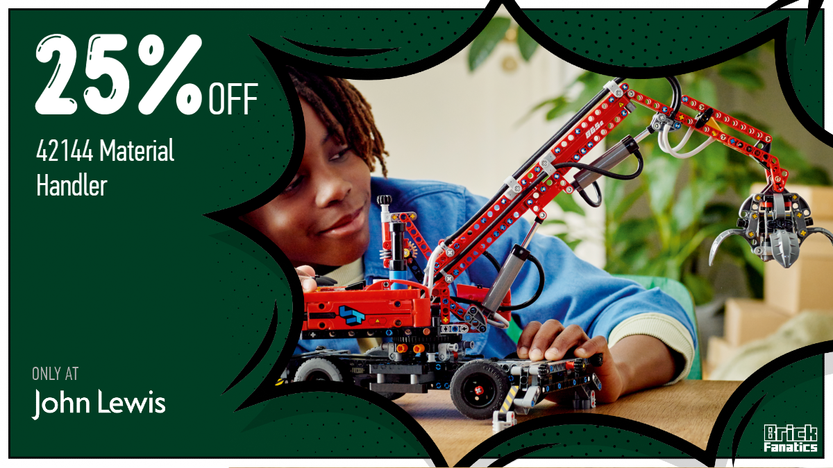 Big saving LEGO 42144 Material Handler John Lewis sale