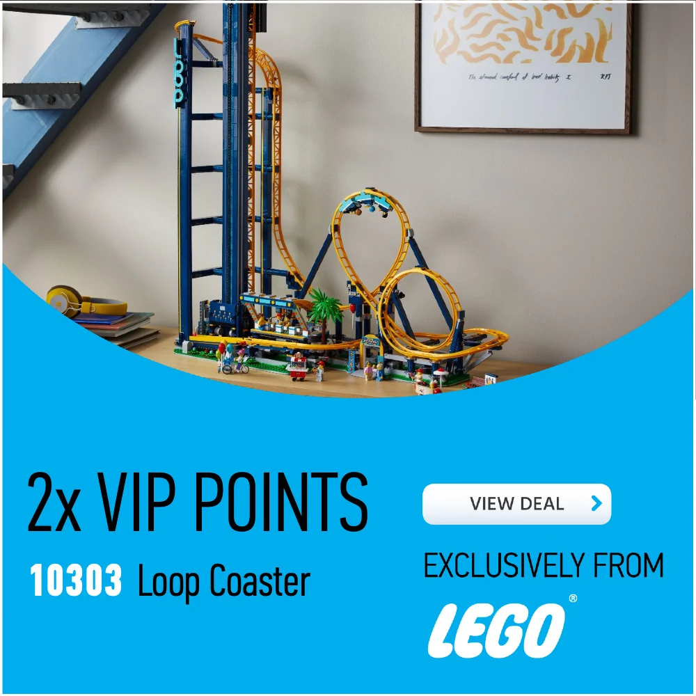 10303 Loop Coaster LEGO deal card 2x VIP points