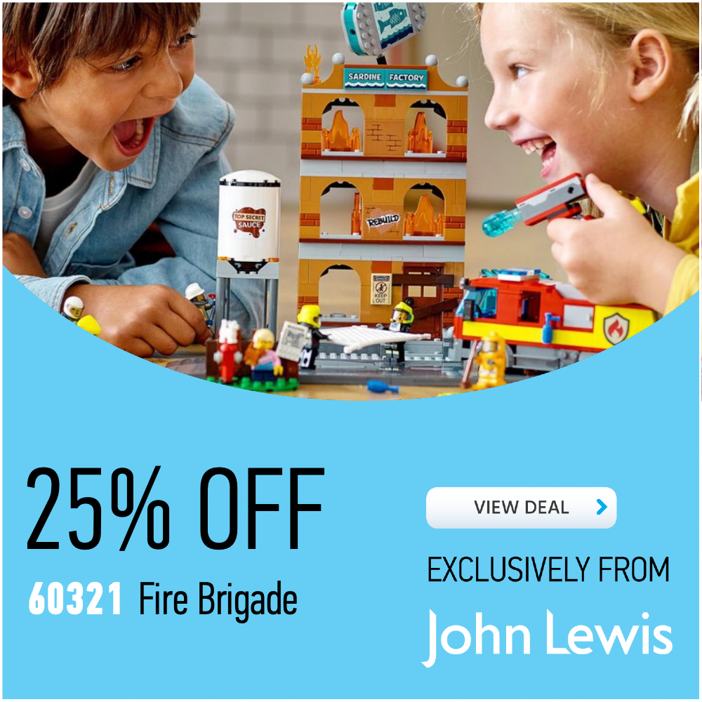 60321 Fire Brigade John Lewis deal card 25