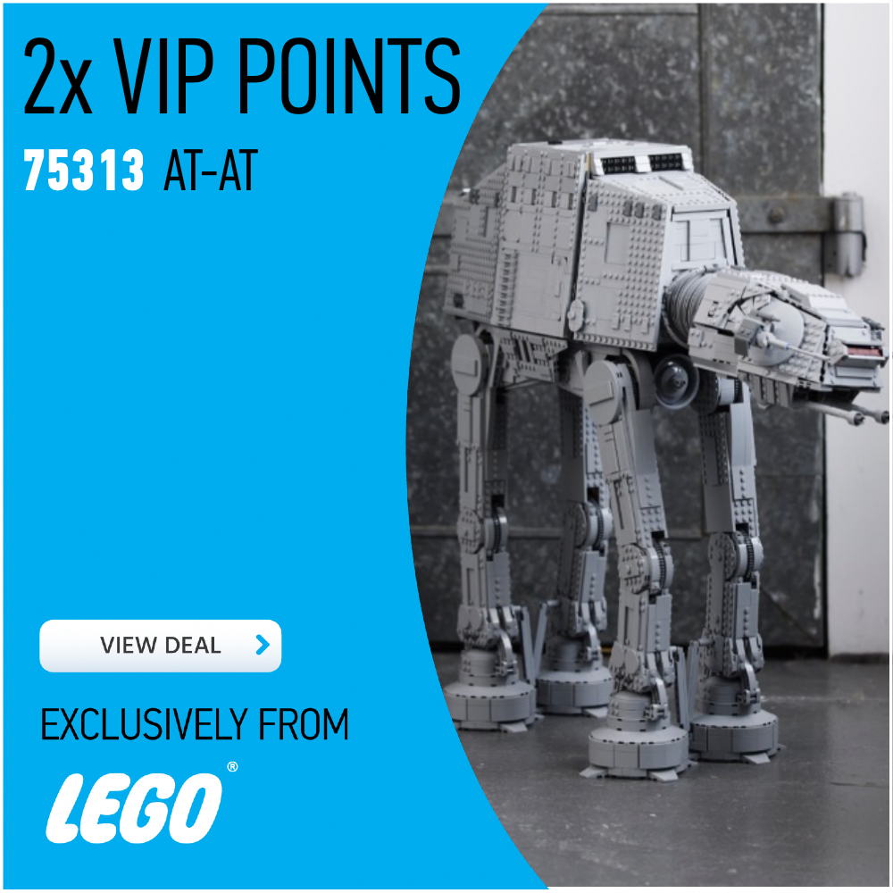 75313 AT AT LEGO deal card 2x VIP points