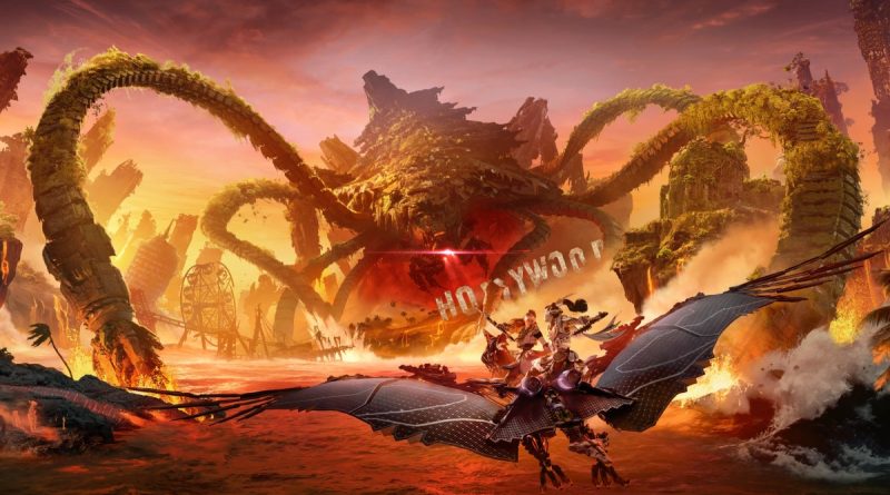 Horizon Forbidden West Burning Shores DLC key art featured