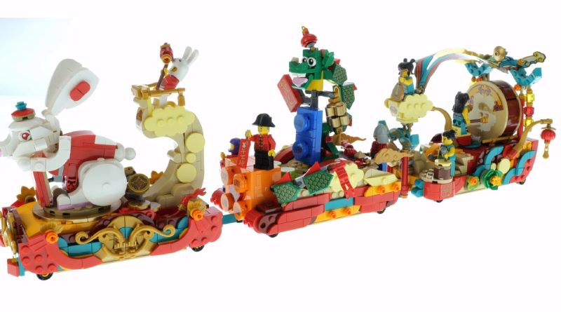 LEGO Chinese Traditional Festivals 80111 Lunar New parade review Austrian Brick Fan featured