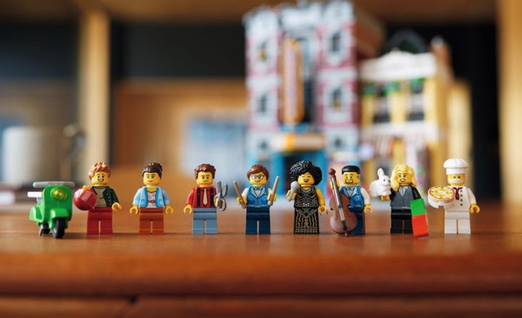 LEGO Icons 10312 Jazz Club minifigures
