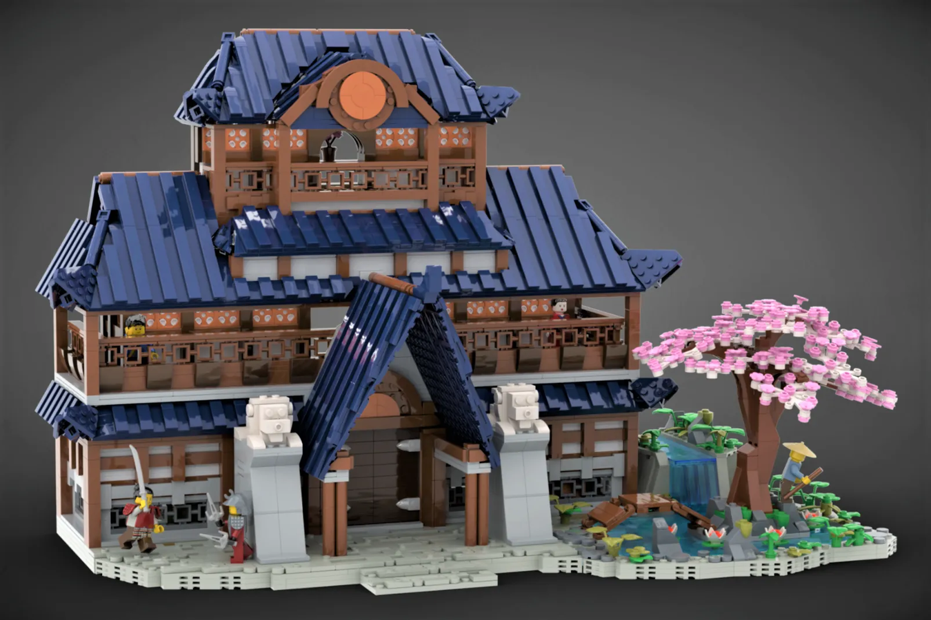 Le château japonais gagne 10,000 XNUMX supporters sur LEGO Ideas