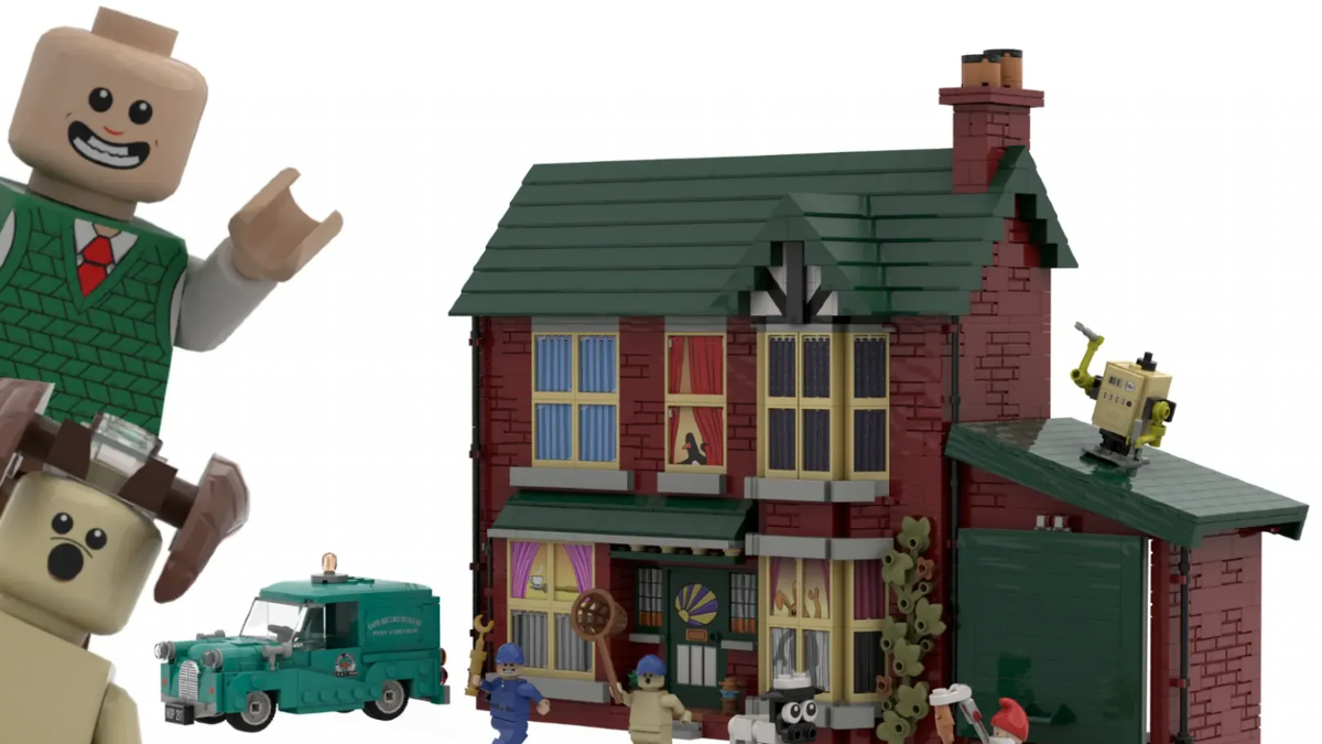 This Wallace and Gromit LEGO Ideas proxecto é crackers