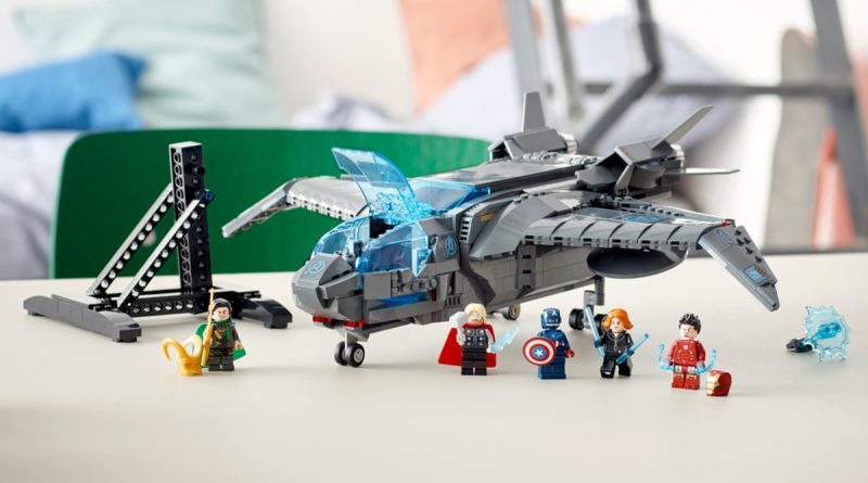LEGO Marvel 76248 The Avengers Quinjet lifestyle 2 featured