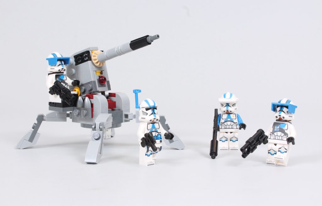 LEGO Star Wars 75345 Revisión del paquete de batalla 501st Clone Troopers 1