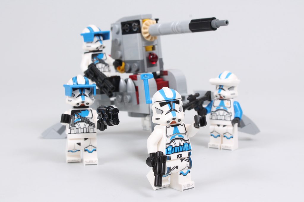 LEGO Star Wars 75345 Revisión del paquete de batalla 501st Clone Troopers 13