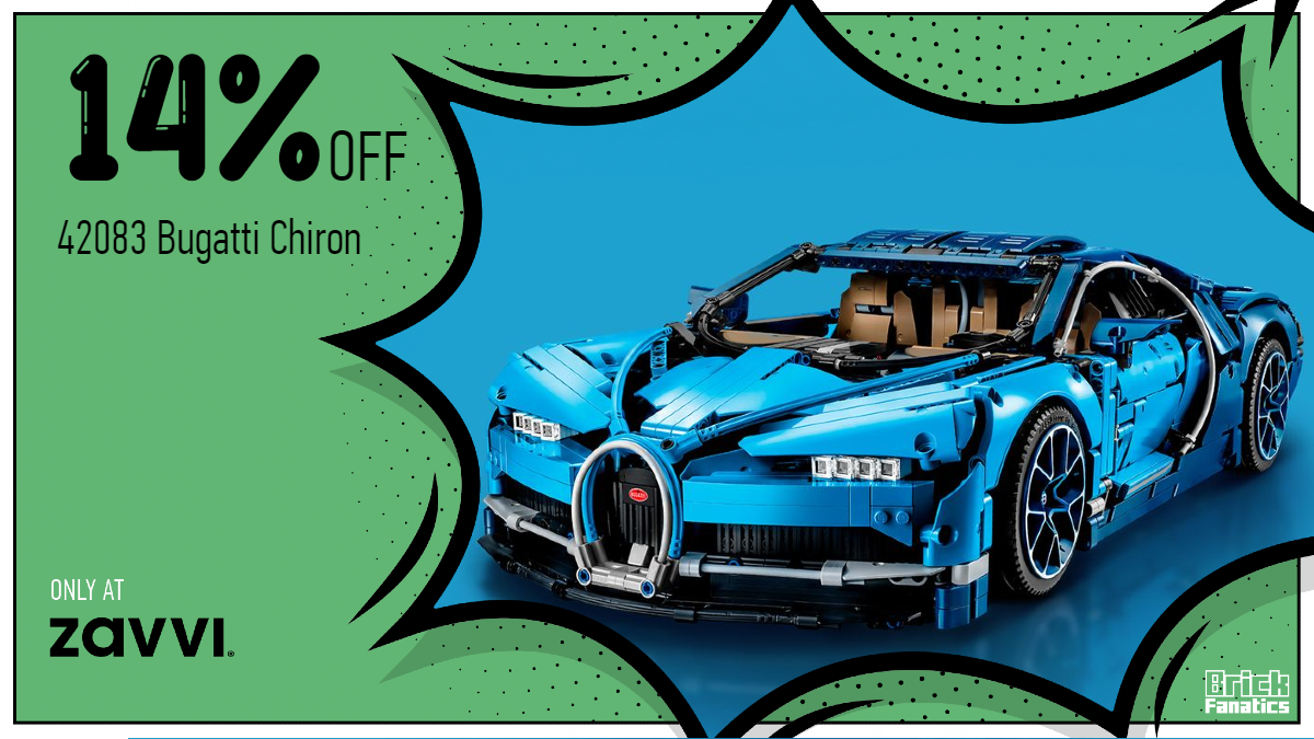 Achetez LEGO Technic 42083 Bugatti Chiron en grande remise sur Zavvi