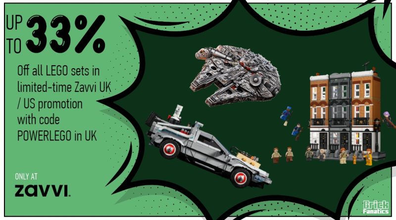 LEGO Zavvi four hour promotion US UK featured