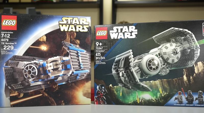 MandR LEGO Star Wars TIE Bomber Comparison