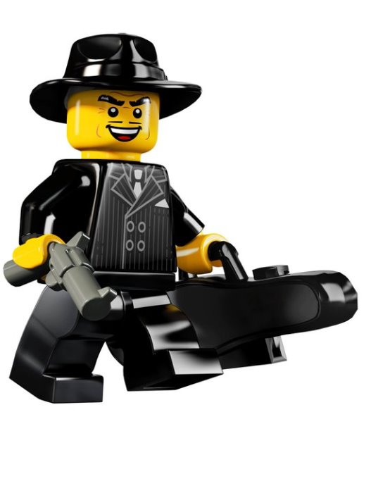 lego collectible minifigures 8805 15 gangster